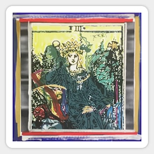 The Empress Tarot Card Major Arcana Sticker